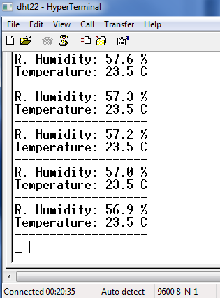 Output a terminale